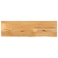 vidaXL Bordsskiva 100x20x3,8 cm levande kant massivt mangoträ