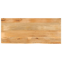vidaXL Bordsskiva 140x60x3,8 cm levande kant massivt mangoträ