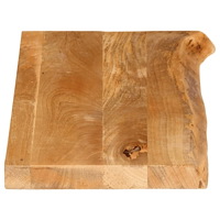 vidaXL Bordsskiva 70x20x3,8 cm levande kant massivt mangoträ