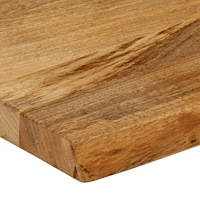 vidaXL Bordsskiva 70x20x3,8 cm levande kant massivt mangoträ