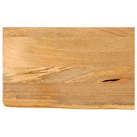 vidaXL Bordsskiva 60x20x2,5 cm levande kant massivt mangoträ
