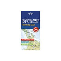 Lonely Planet Global Limited Lonely Planet New Zealand's North Island Planning Map