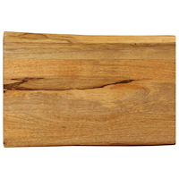 vidaXL Bordsskiva 50x40x2,5 cm levande kant massivt mangoträ