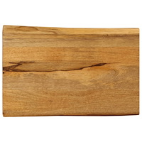 vidaXL Bordsskiva 70x40x2,5 cm levande kant massivt mangoträ