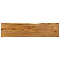 vidaXL Bordsskiva 160x40x2,5 cm levande kant massivt mangoträ