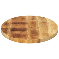 vidaXL Bordsskiva 120x50x2,5 cm oval massivt mangoträ