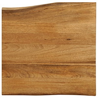 vidaXL Bordsskiva 40x40x2,5 cm levande kant massivt mangoträ