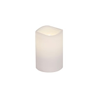 STAR TRADING Blockljus STAR T Paul LED 11,5cm vit