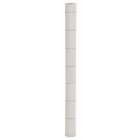 vidaXL Ogräsmatta vit 1,5x10 m PP