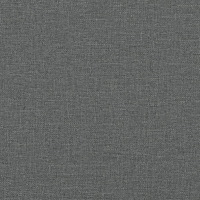 vidaXL Ramsäng med madrass mörkgrå 80x200 cm tyg