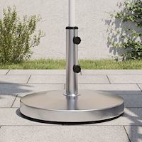 vidaXL Parasollfot för Ø32/38/48 mm stolpar 25 kg rund