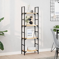 vidaXL Svävande hylla 40x20x2 cm obehandlat massivt akaciaträ