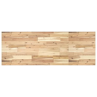 vidaXL Bänkskiva för badrum obehandlad 140x50x2 cm massivt akaciaträ