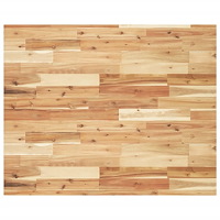 vidaXL Bordsskiva behandlad 100x80x4 cm massivt akaciaträ
