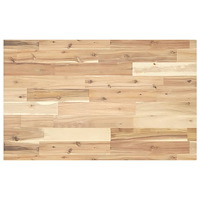 vidaXL Bordsskiva obehandlad 140x50x4 cm massivt akaciaträ