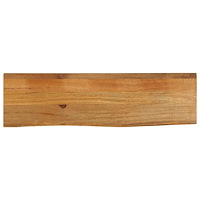 vidaXL Bordsskiva 110x40x2,5 cm levande kant massivt mangoträ