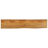 vidaXL Bordsskiva 140x40x2,5 cm levande kant massivt mangoträ