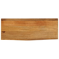 vidaXL Bordsskiva 80x20x2,5 cm levande kant massivt mangoträ