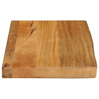 vidaXL Bordsskiva 50x40x2,5 cm levande kant massivt mangoträ