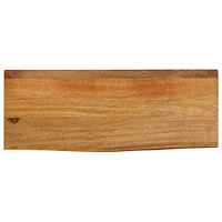 vidaXL Bordsskiva 70x20x3,8 cm levande kant massivt mangoträ