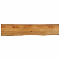 vidaXL Bordsskiva 160x20x3,8 cm levande kant massivt mangoträ