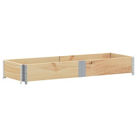 vidaXL Odlingslåda 150x50 cm massivt furuträ