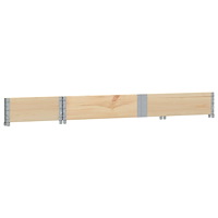 vidaXL Odlingslåda 150x50 cm massivt furuträ