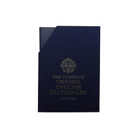Oxford University Press The Compact Oxford English Dictionary (inbunden, eng)