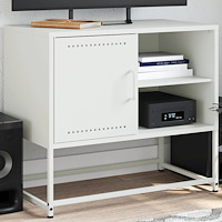 vidaXL TV-skåp olivgrön 100,5x39x60,5 cm stål