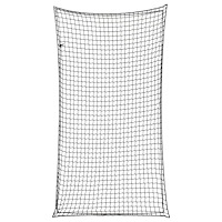 vidaXL Lastnät med elastiskt rep svart 3x1,65 m PP