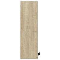 vidaXL Badrumsskåp väggmonterat sonoma-ek 32x20x67 cm