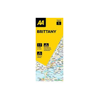 AA Publishing AA Road Map Brittany