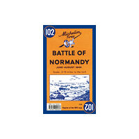 Michelin Editions Des Voyages Battle of Normandy - Michelin Historical Map 102