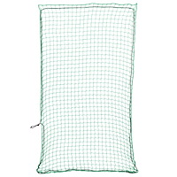 vidaXL Lastnät med elastiskt rep grön 2,5x1,5 m PP