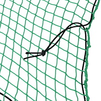 vidaXL Lastnät med elastiskt rep grön 8x3,5 m PP