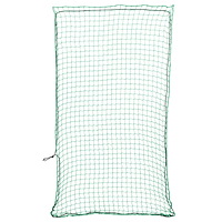 vidaXL Lastnät med elastiskt rep grön 4,5x2,5 m PP