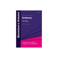 Oxford University Press Blackstone's Statutes on Evidence (häftad, eng)