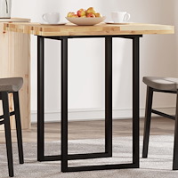 vidaXL Bordsskiva fyrkantig 70x70x4 cm massivt akaciaträ