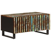 vidaXL Soffbord 80x51x40 cm massivt akaciaträ