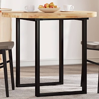 vidaXL Bordsskiva rund Ø90x4 cm massivt akaciaträ