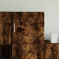 vidaXL Väggskåp rökfärgad ek 40x42,5x40 cm konstruerat trä