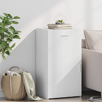 vidaXL Skänk vit 50x42,5x93 cm konstruerat trä