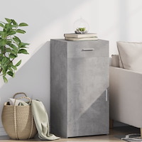 vidaXL Skänk betonggrå 45x42,5x93 cm konstruerat trä