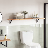 vidaXL Bordsskiva rektangulär 120x40x2 cm massivt akaciaträ