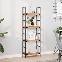 vidaXL Svävande hyllor 3 st 40x20x4 cm behandlat massivt akaciaträ