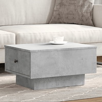 vidaXL Soffbord betonggrå 60x45x31 cm konstruerat trä