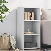 vidaXL Skänk vit 40x41x93 cm konstruerat trä