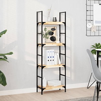 vidaXL Svävande hylla 60x20x4 cm obehandlat massivt akaciaträ