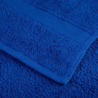 vidaXL Premium handdukar SOLUND 10 st blå 100x200cm 600gsm
