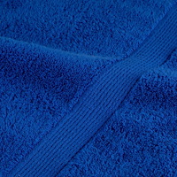 vidaXL Premium handdukar SOLUND 10 st blå 100x200cm 600gsm